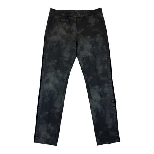 Floral Tuxedo Stripe Pants size 42