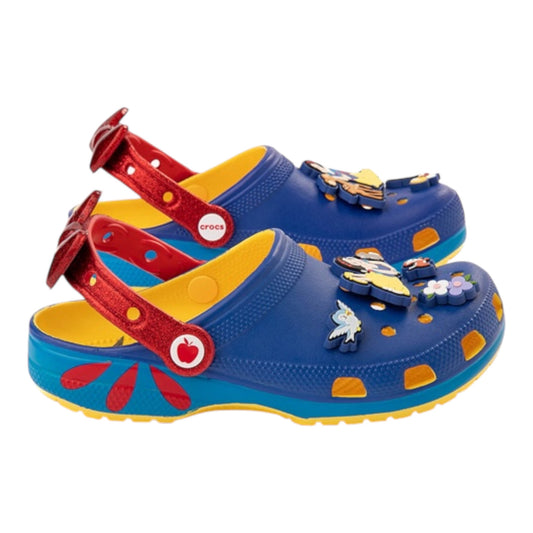 Snow White Crocs Classic Clogs size M5/W7 NWT