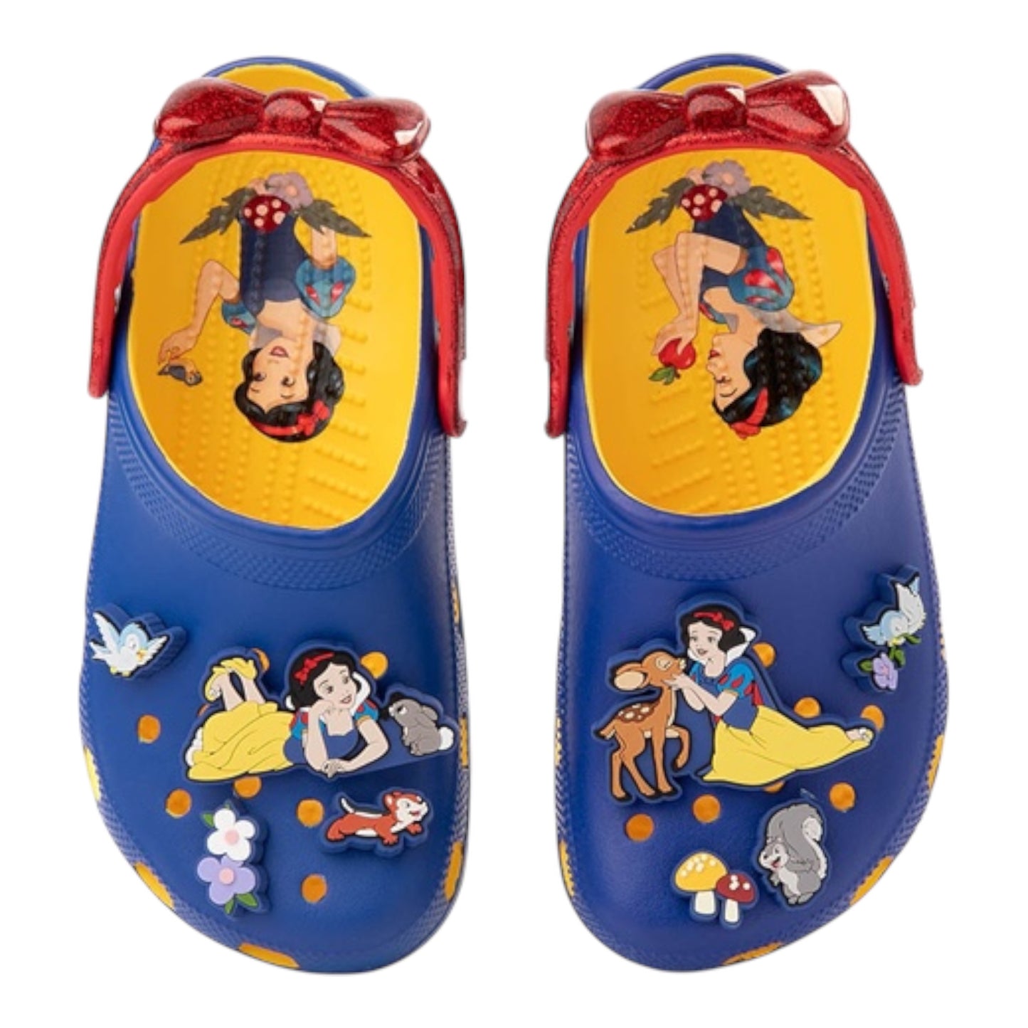 Snow White Crocs Classic Clogs size M5/W7 NWT