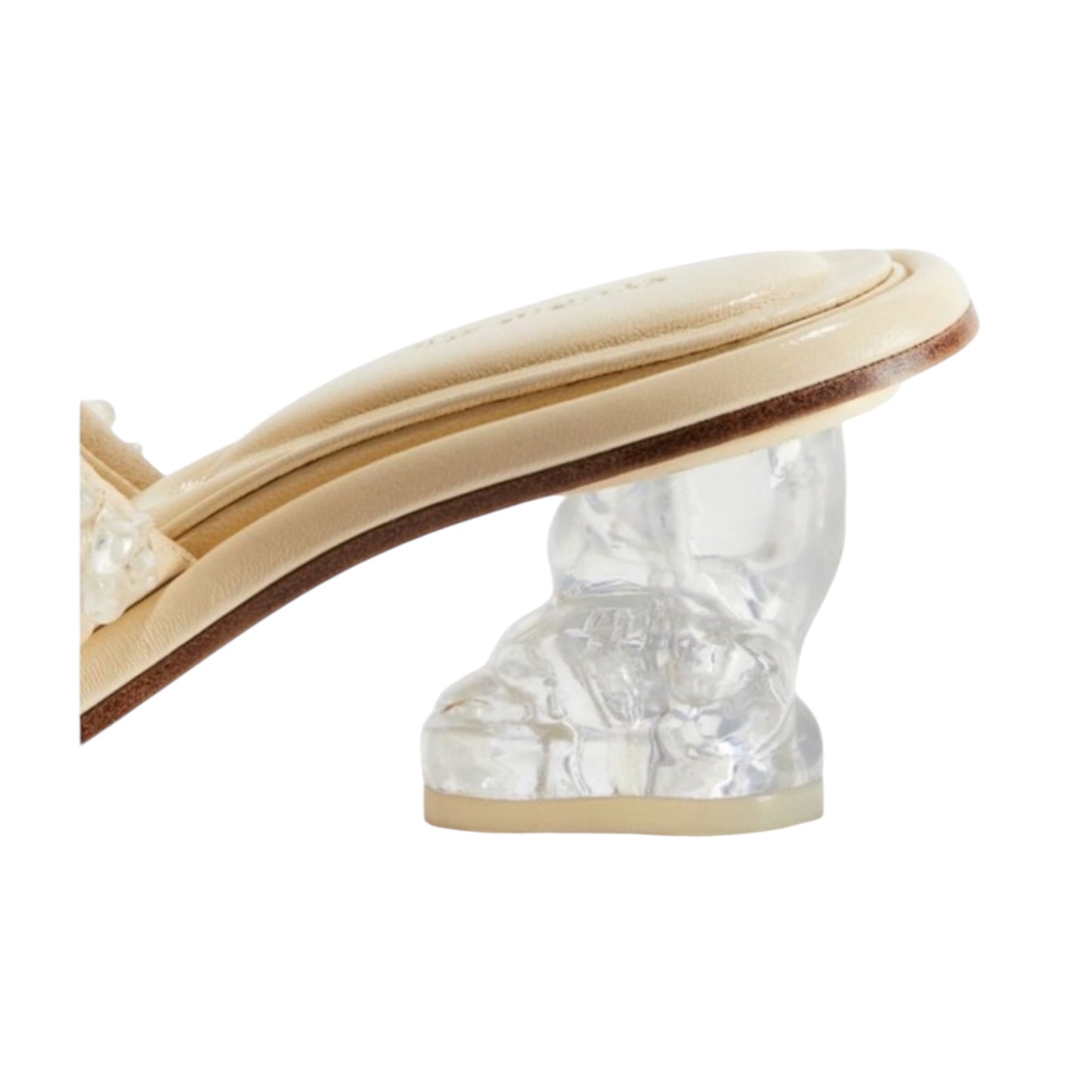 Beaded Leather Mules size 36 NWT