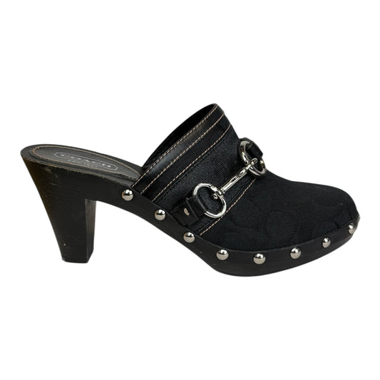 Sutton Canvas Clogs size 8