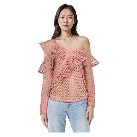 Lace Off the Shoulder Blouse size 6