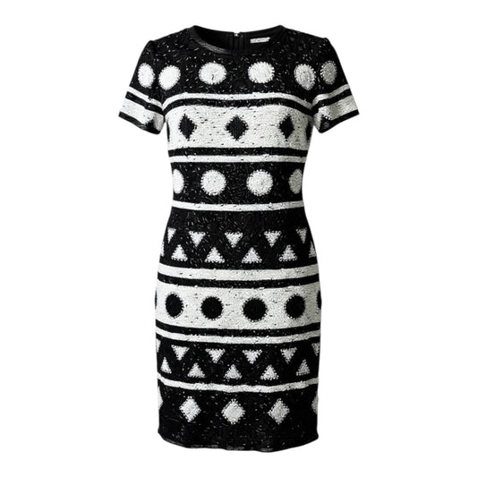 Geometric Beaded Dress size 4