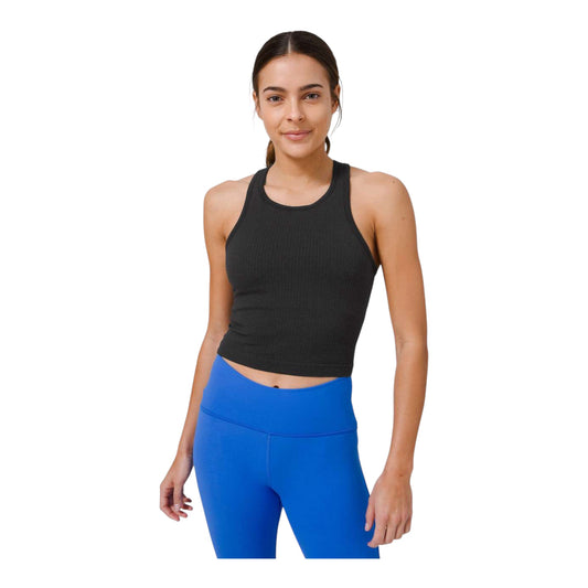 Ebb the to the Street Cropped Tank size 8