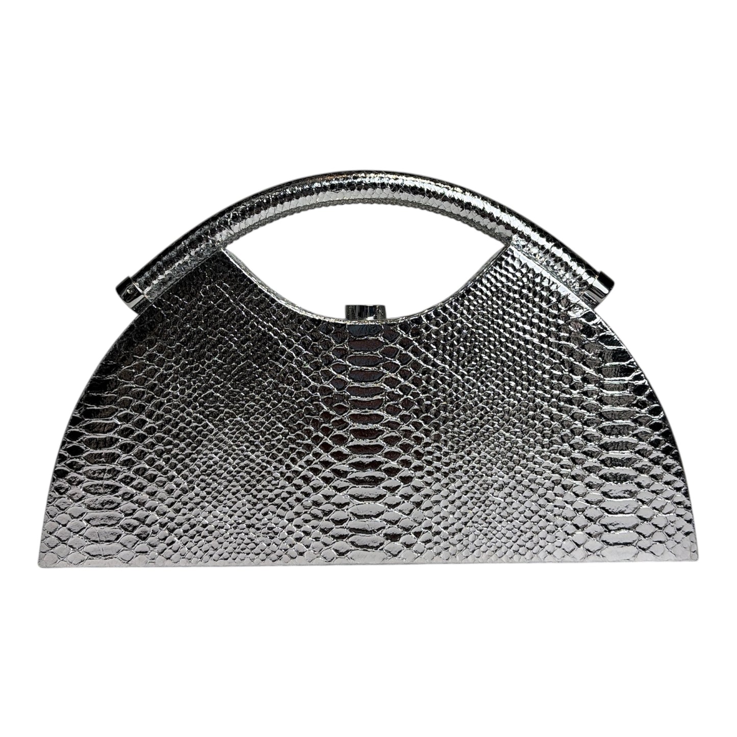 Marjani Metallic Top Handle Bag
