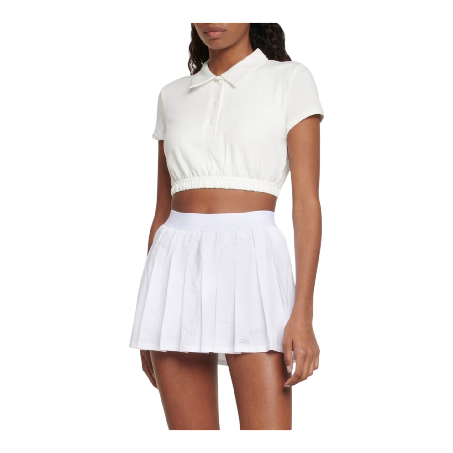 Cropped Prestige Polo Top size Small