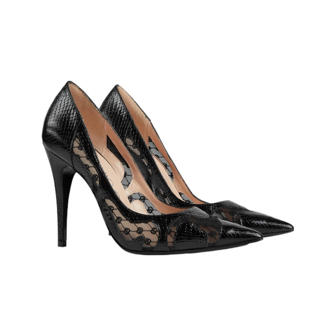 Python Embossed GG Pumps Size 40.5