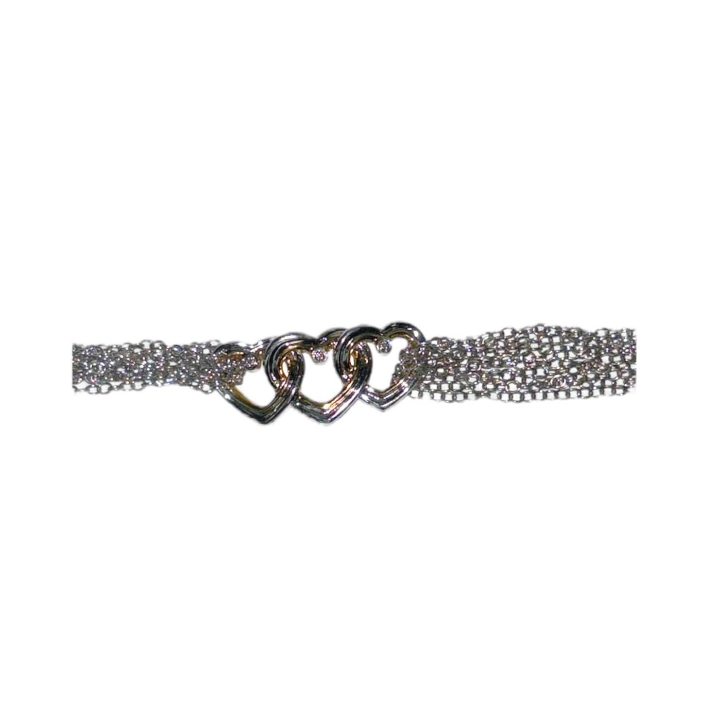 925 3 Heart Bracelet