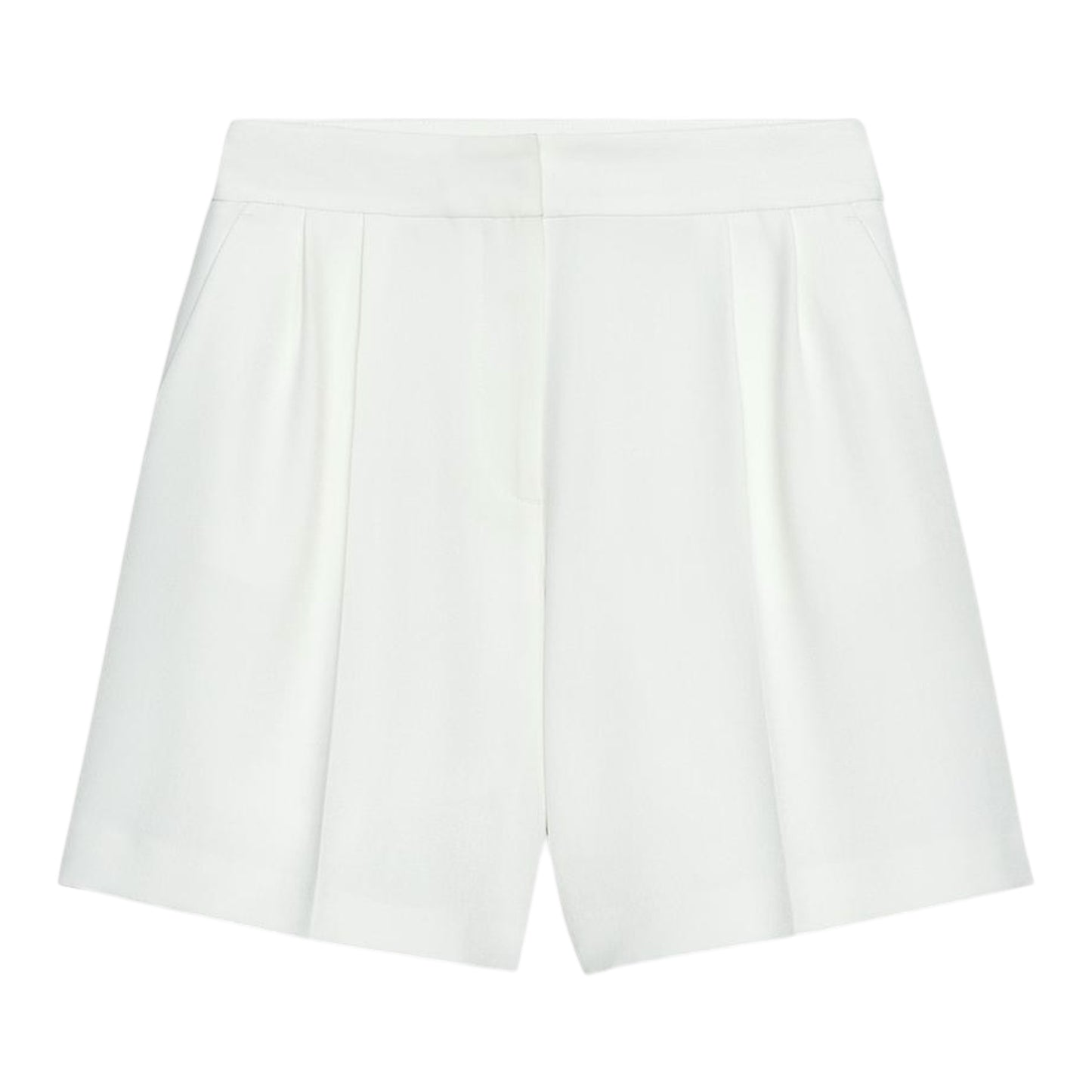 High Waisted Pleated Shorts size Large NWT