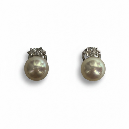 Pearl Stud Earrings