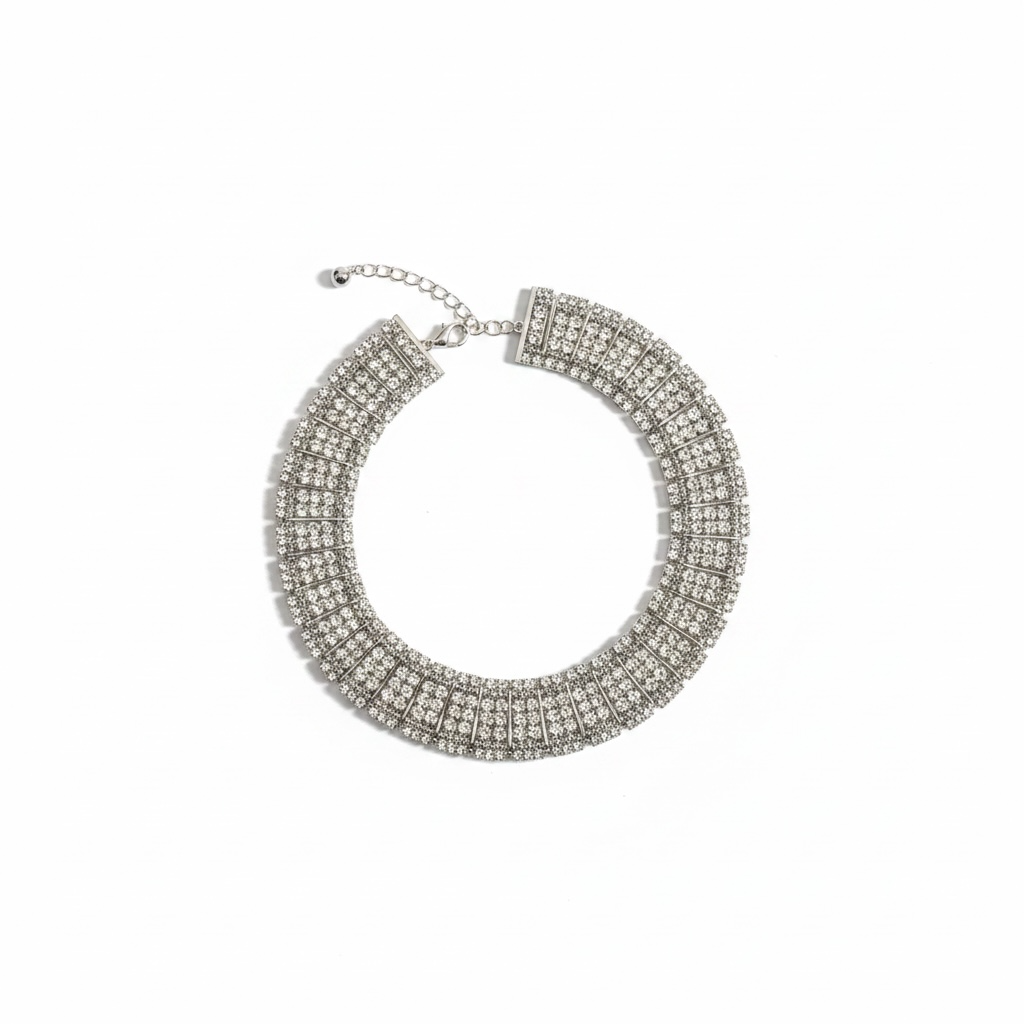 Crystal Bib Necklace