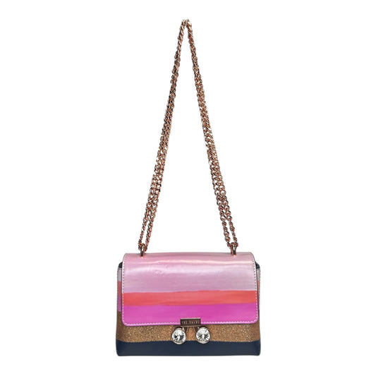 Orchid Mosaic Stripe Mini Crossbody
