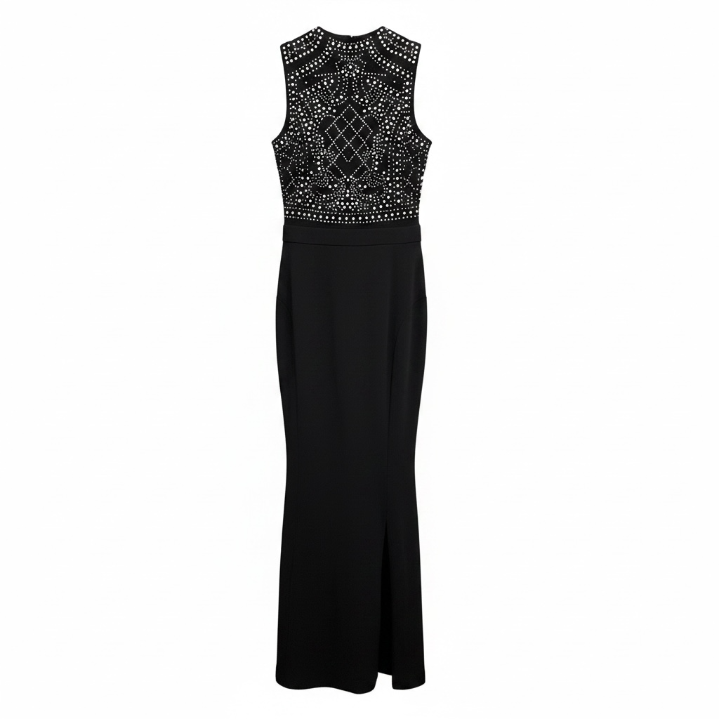 Stud Bodice Maxi Dress size Large