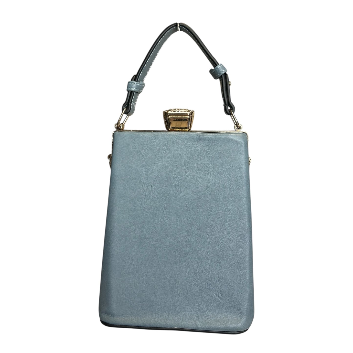 Vegan Leather Frame Bag