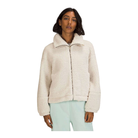 Cinchable Fleece Zip-Up size 6