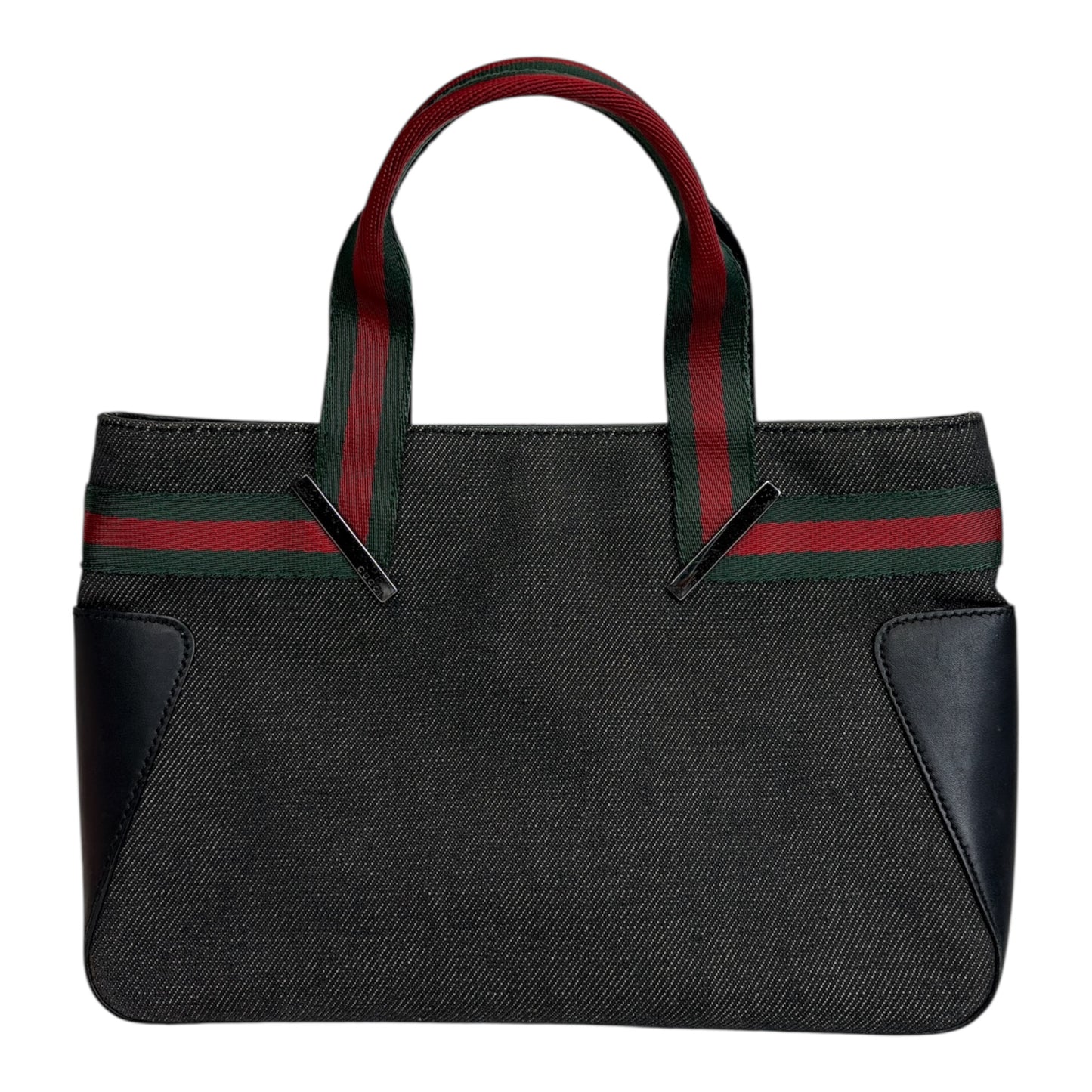 Web Denim Tote Bag