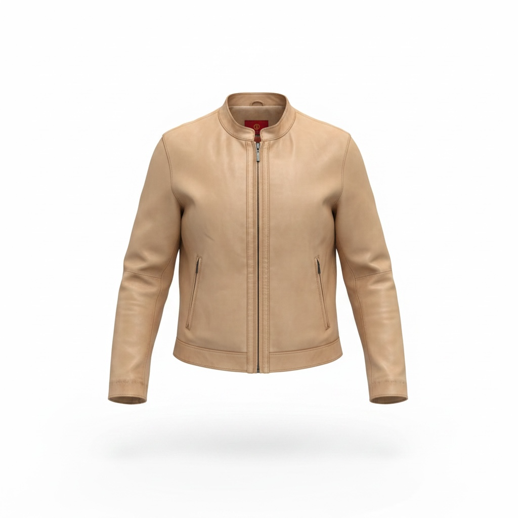 Collarless Jacket size Large