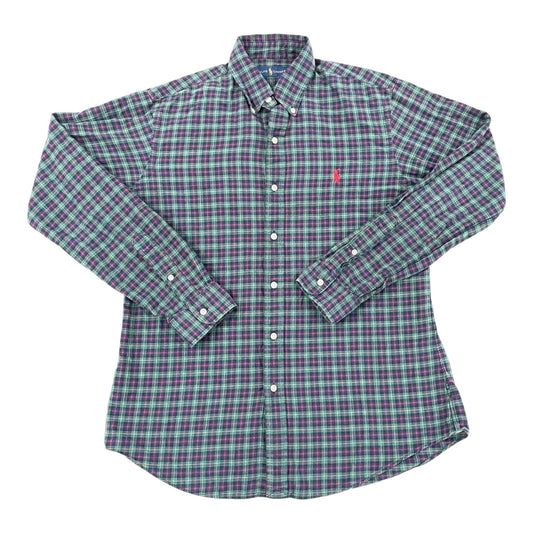 Plaid Button Down size Large