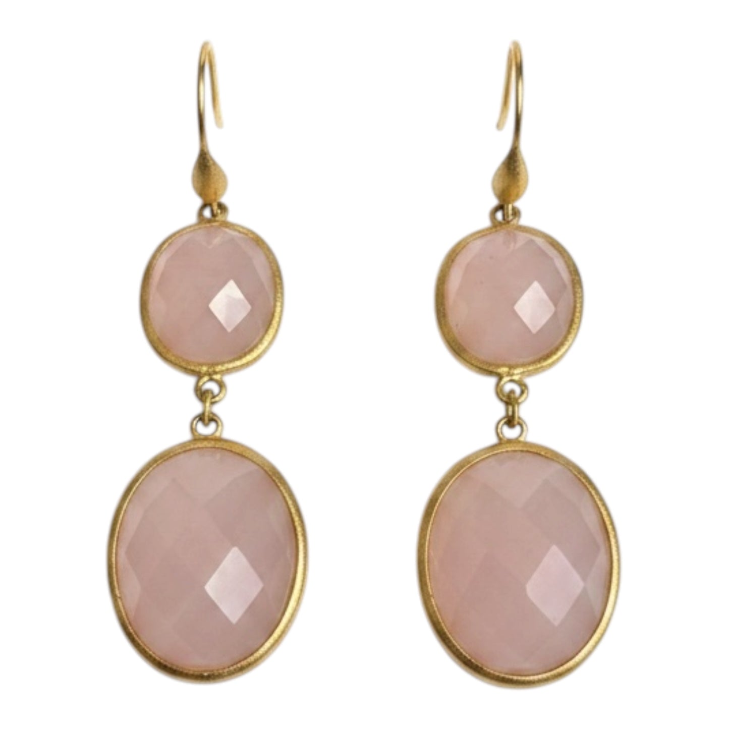 Rose Quartz Earrings