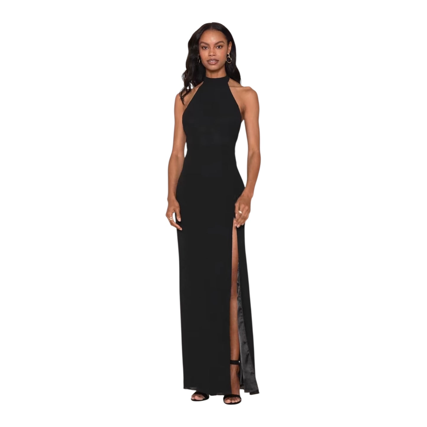 Captured Your Heart Halter Maxi Dress size Medium NWT