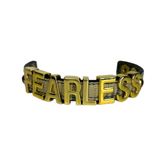 Fearless Leather Bracelet