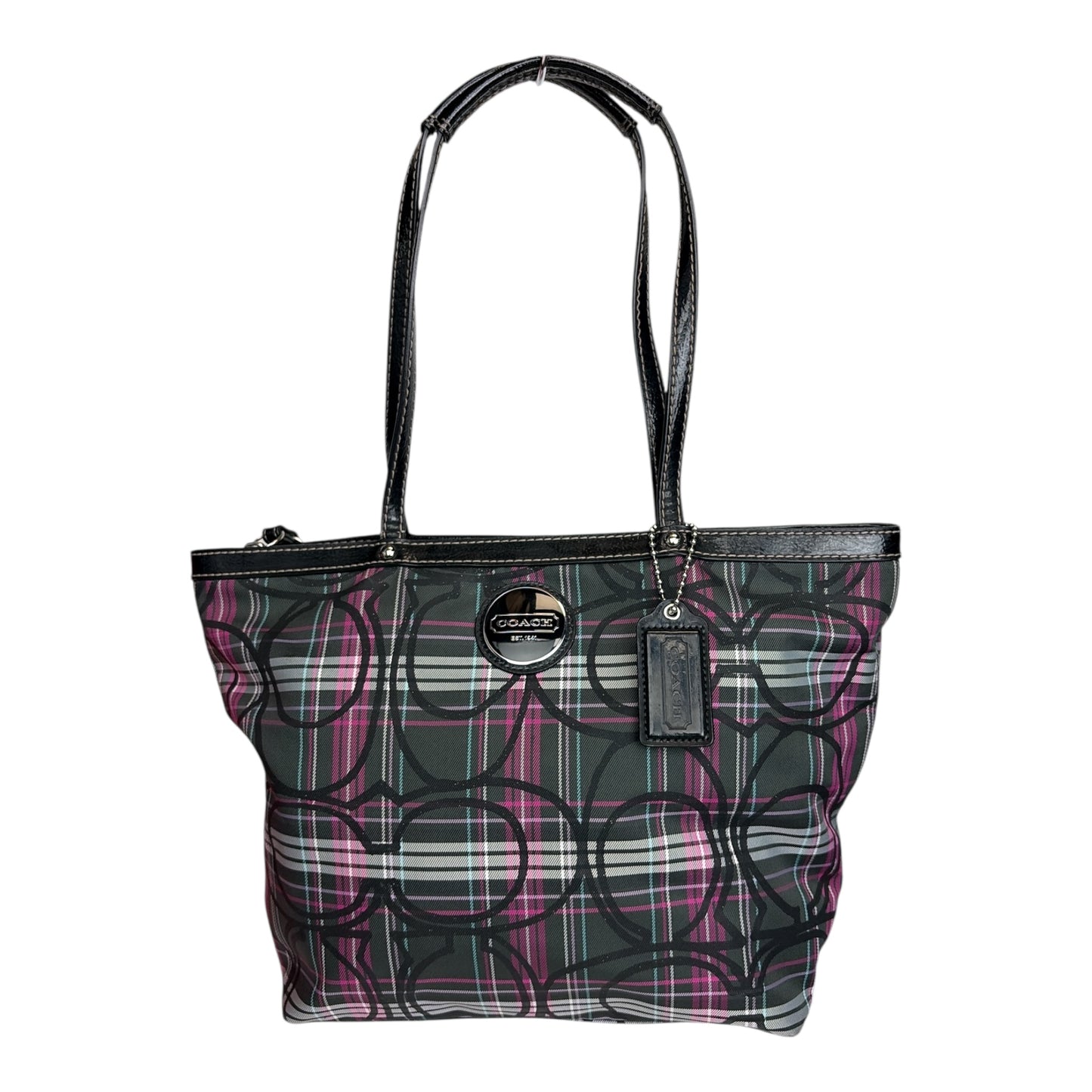 Plaid Tote