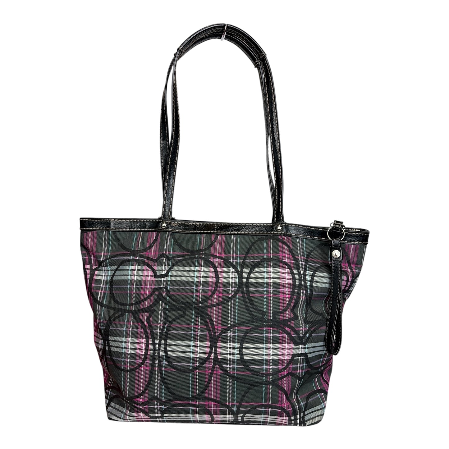 Plaid Tote