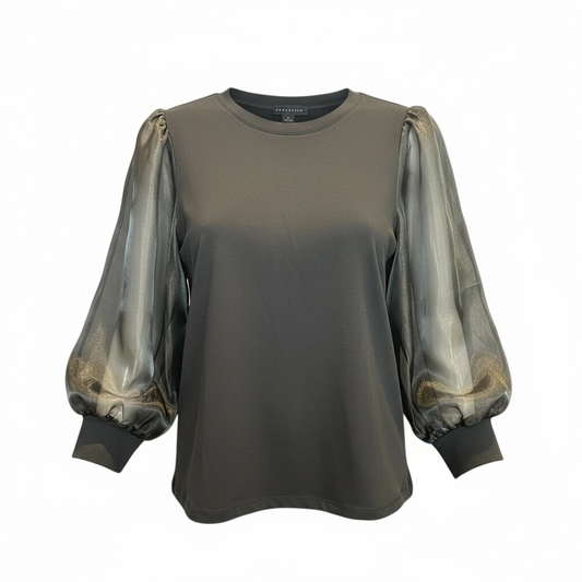 Puff Sleeve Top size M