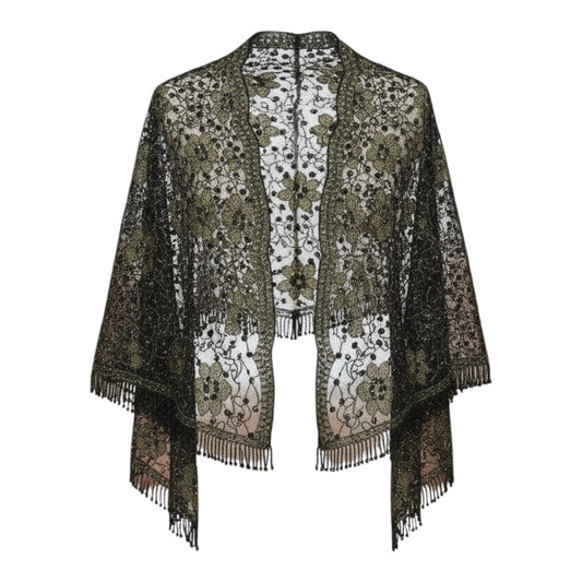 Embellished Lace Shawl OneSize