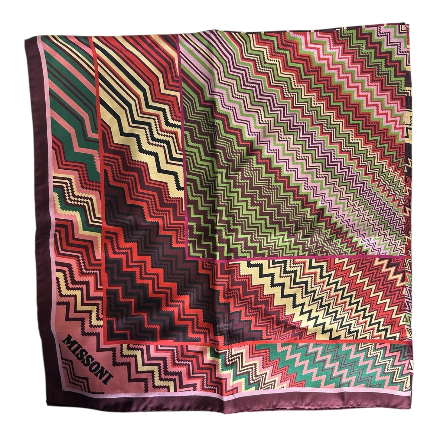 Patchwork Print Scarf NIB