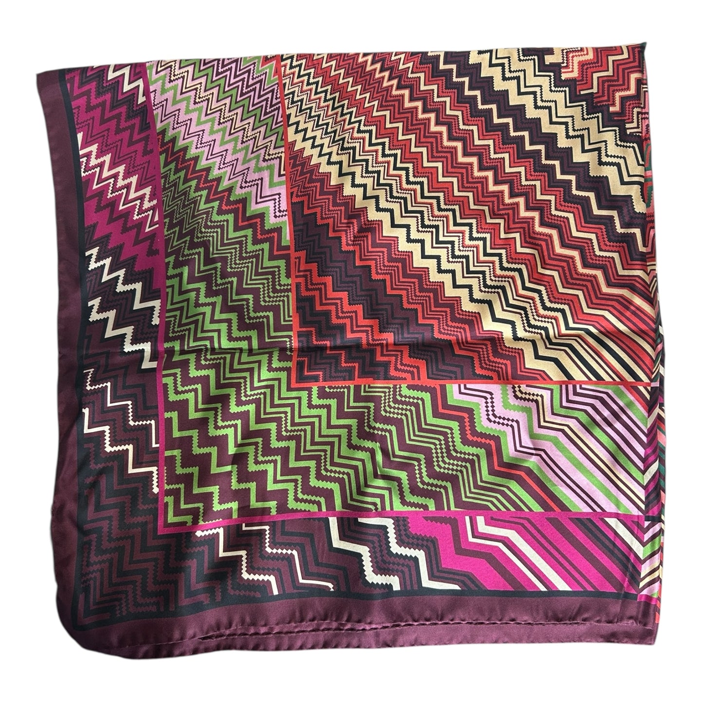 Patchwork Print Scarf NIB