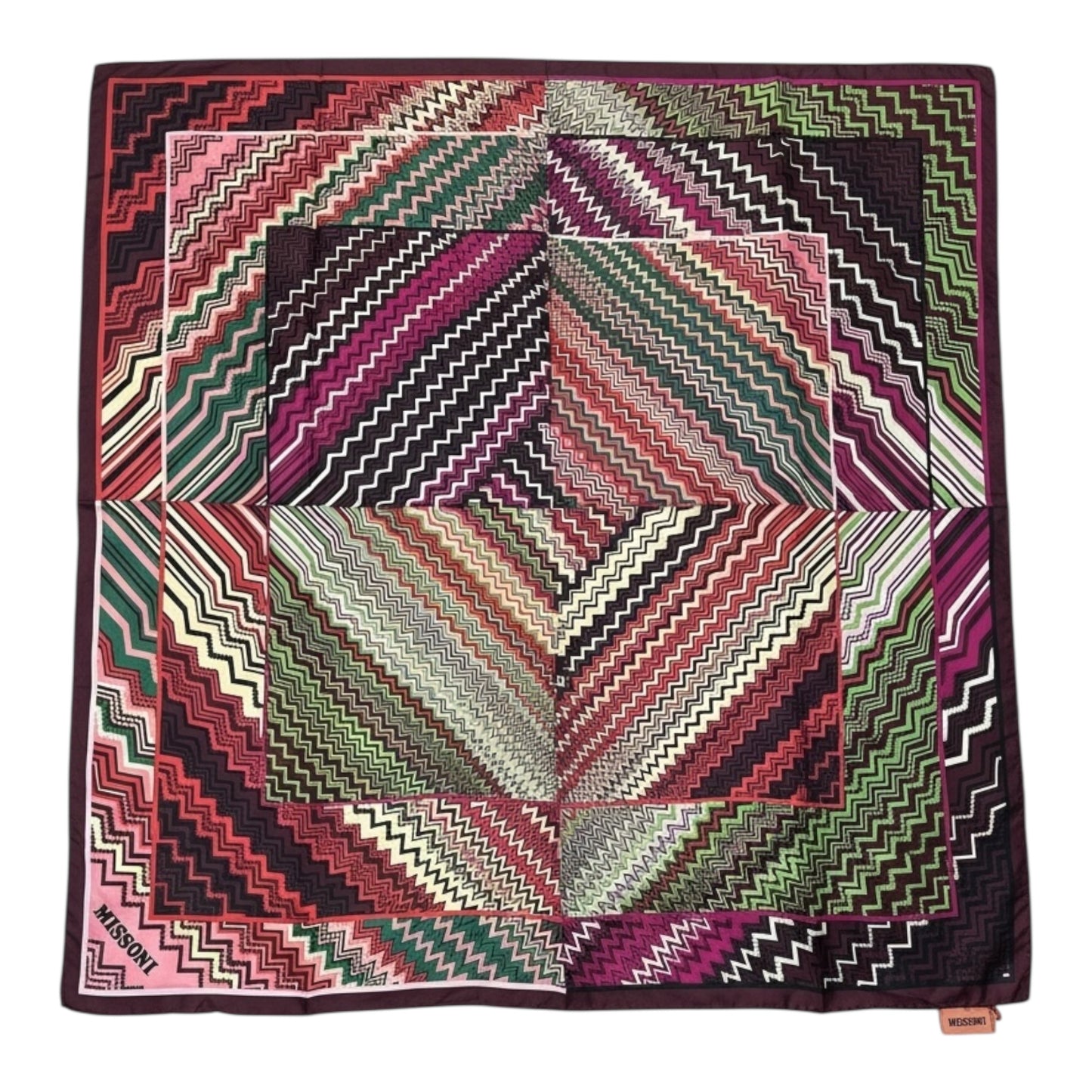 Patchwork Print Scarf NIB