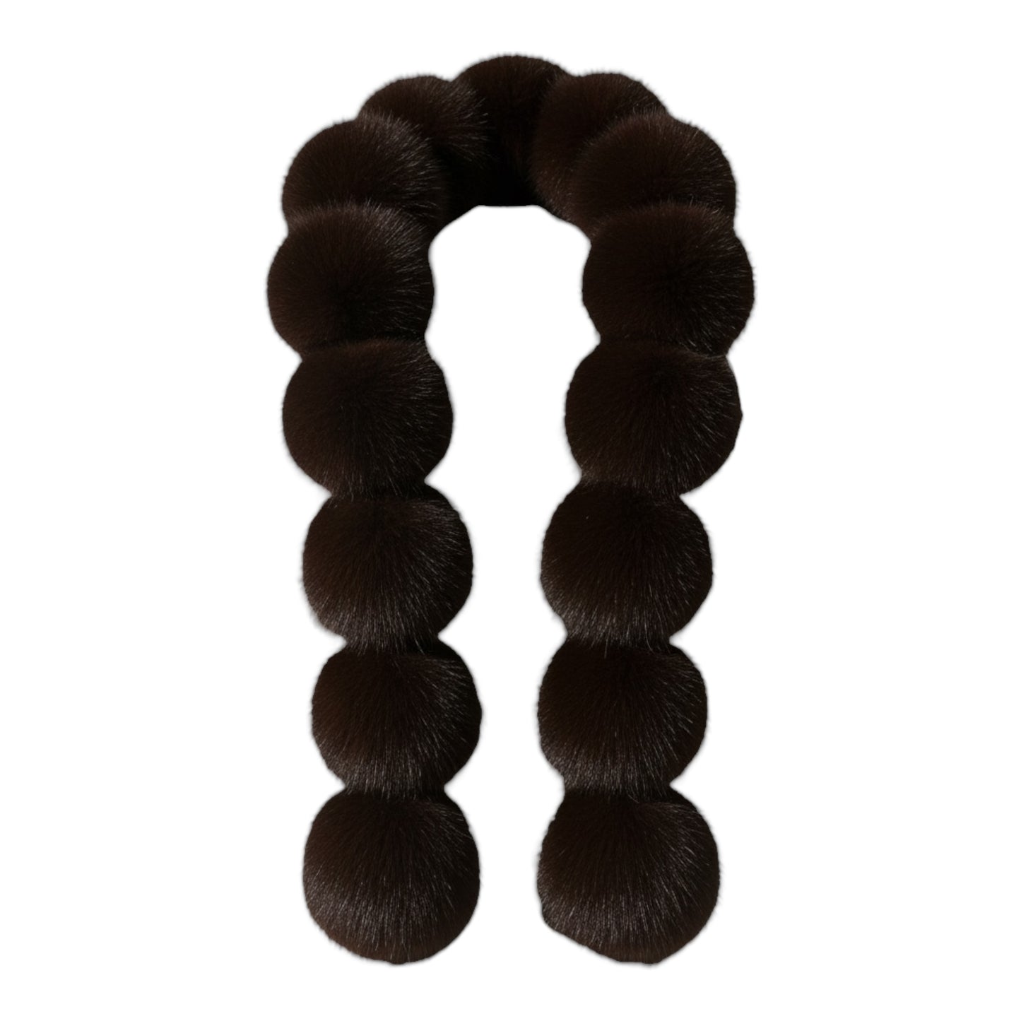 Pom Pom Link Scarf