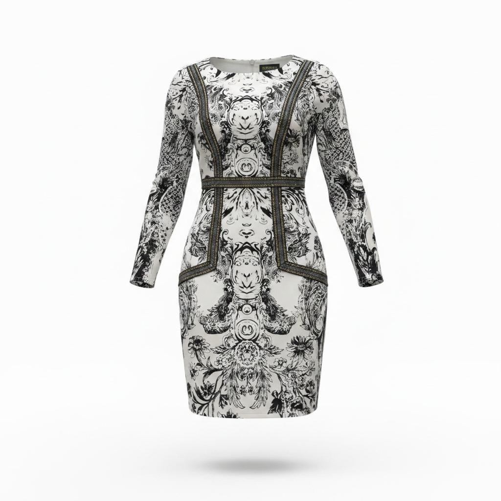Printed Studded Dress size XLarge