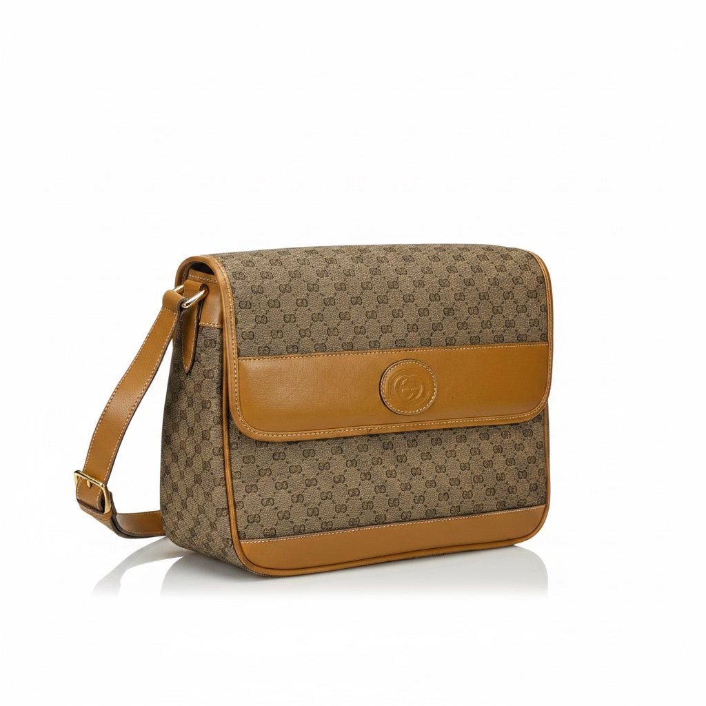 Vintage Flap Crossbody Bag