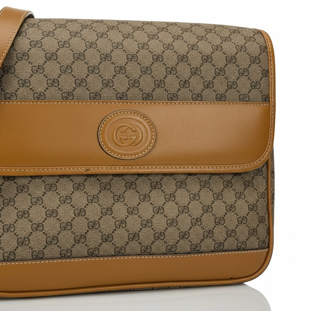 Vintage Flap Crossbody Bag