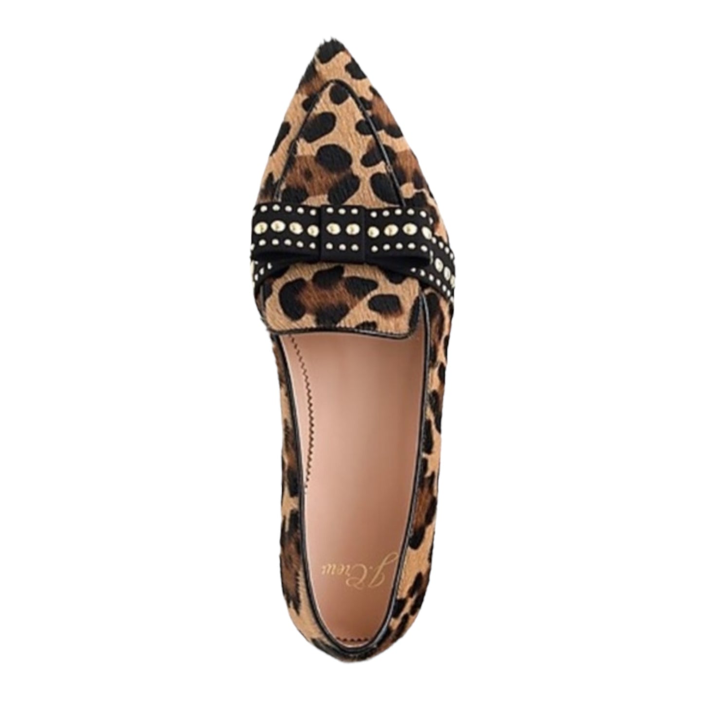 Gwen Flats in Leopard Calf Hair size 7