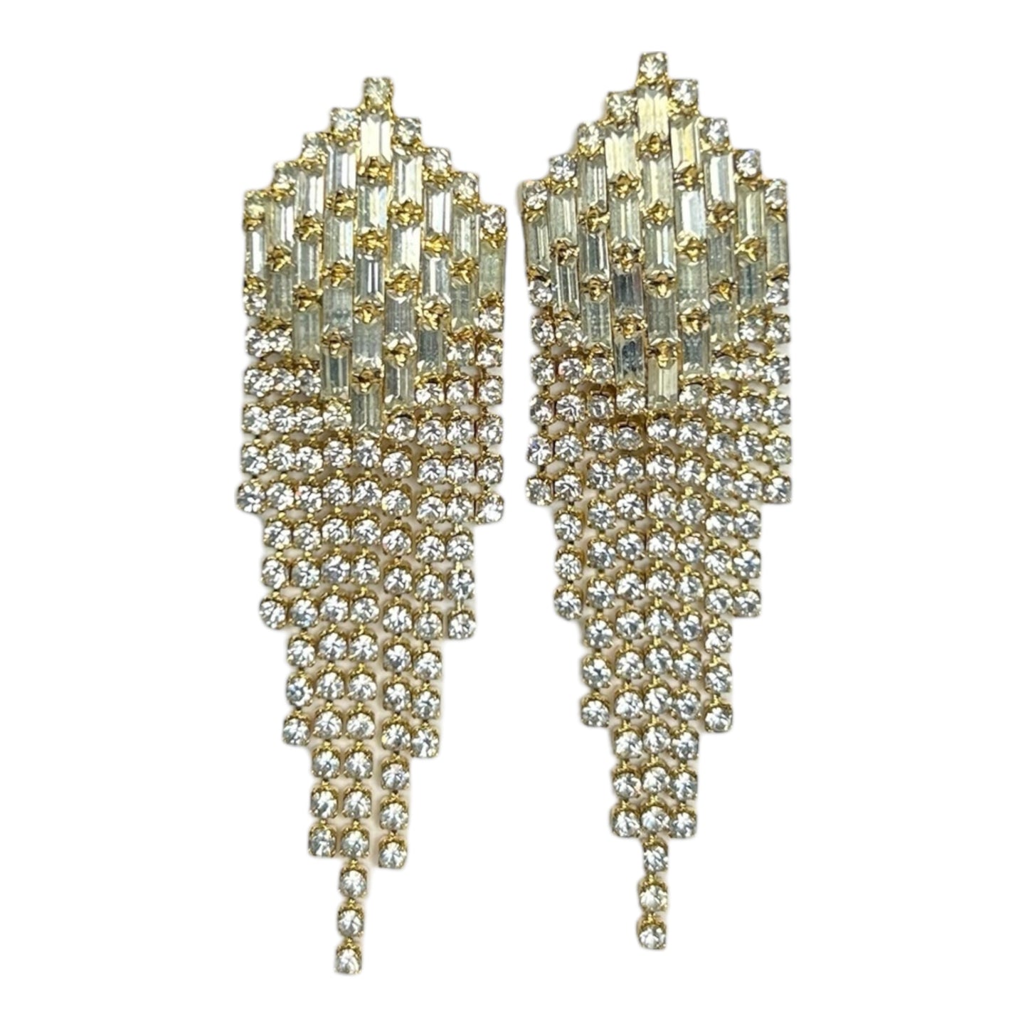 Clip On Chandelier Earrings