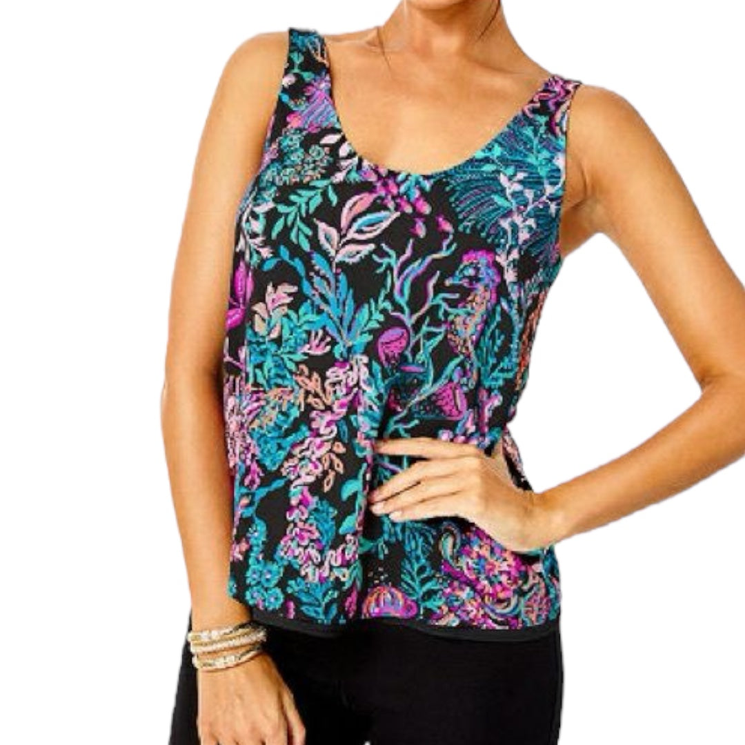 Florin Scoop Neck Tank Top Medium