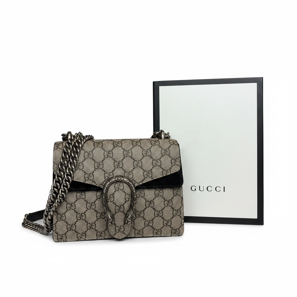Dionysus GG Supreme Shoulder Bag