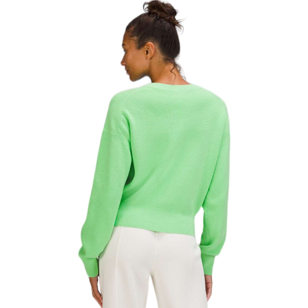 Waist Length Crewneck Sweater Size 8