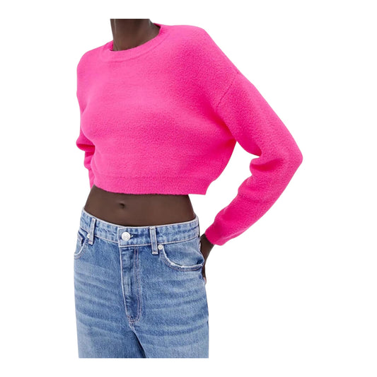 Crop Cozy Crewneck size Small