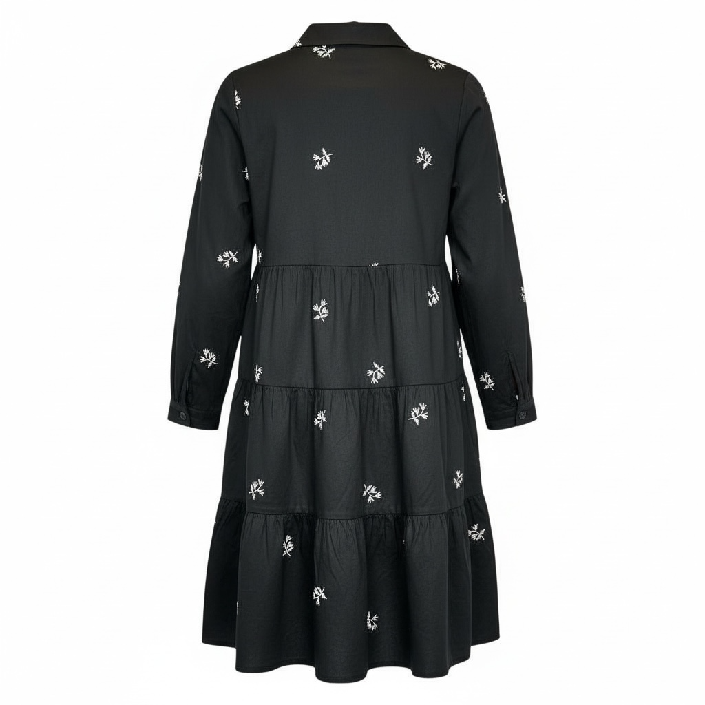 Embroidered Tiered Dress size XS NWT