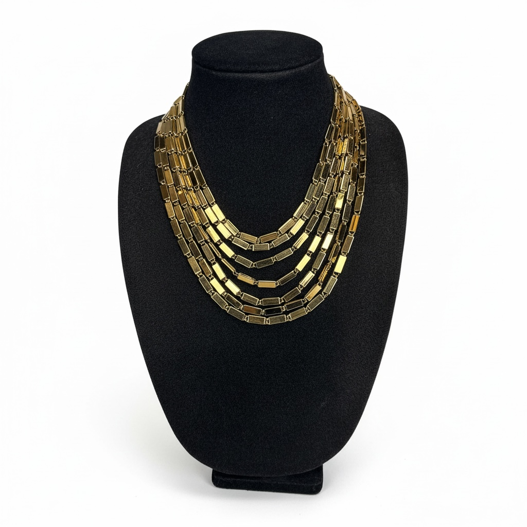 Stranded Collar Necklace
