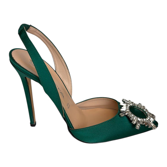 Janine Satin 120 mm Pumps size 38