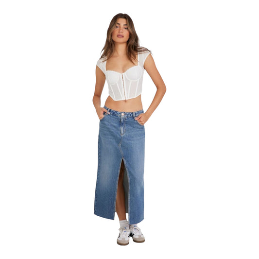 Denim Maxi Skirt size XSmall