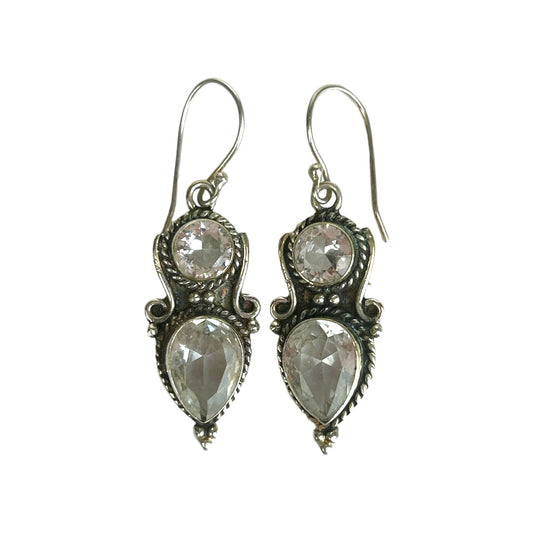 Crystal Drop Earrings