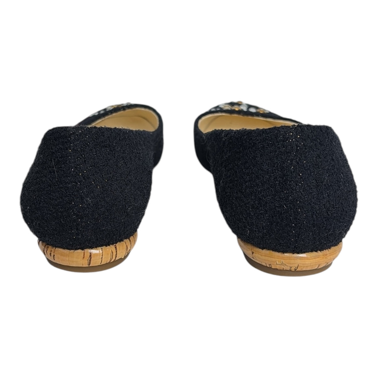 Tweed Ballet Flats size