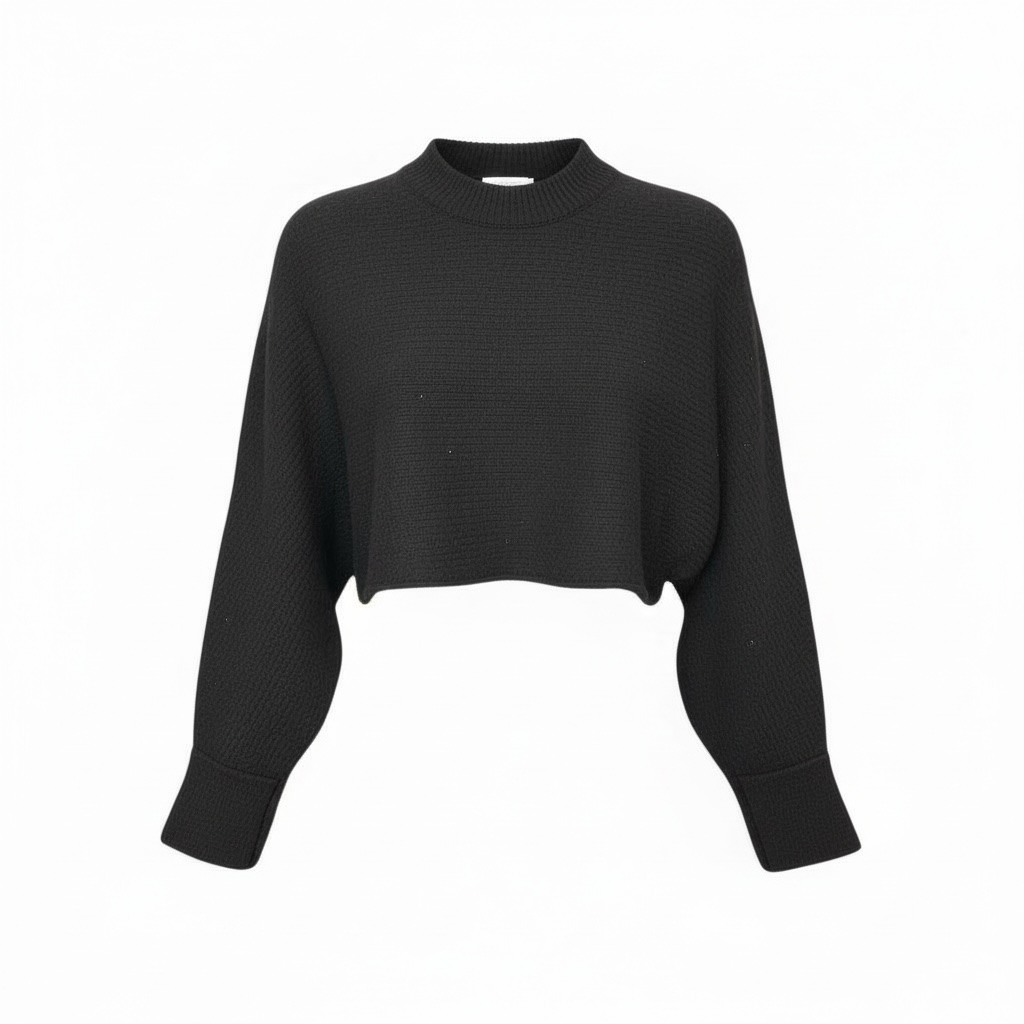 Cropped Knit Sweater size Large