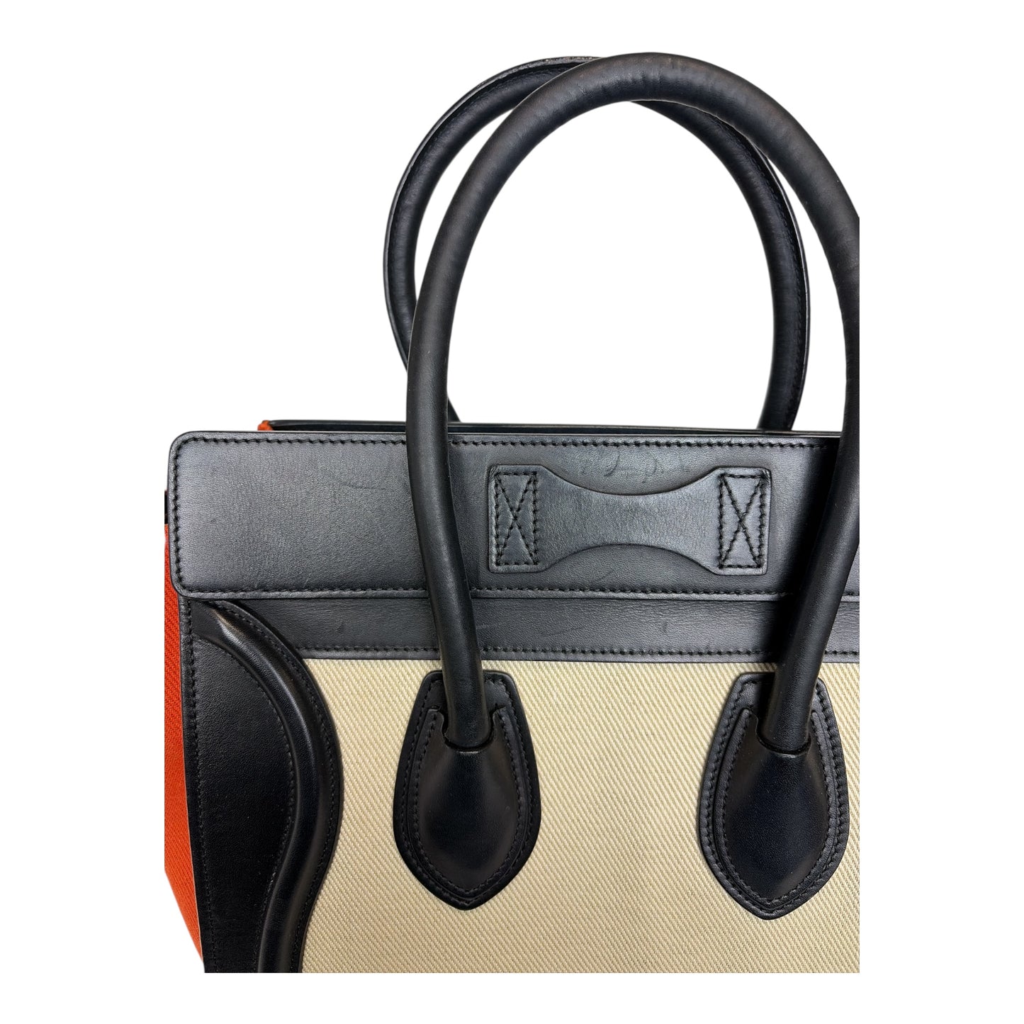 Micro Luggage Tote Bag